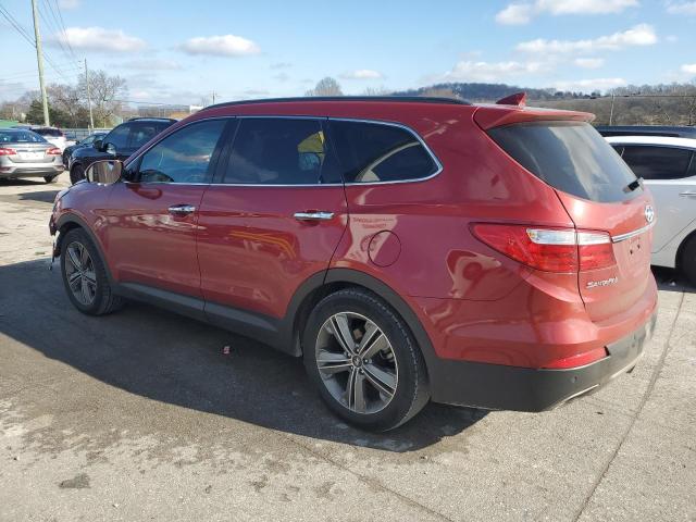  HYUNDAI SANTA FE 2014 Червоний