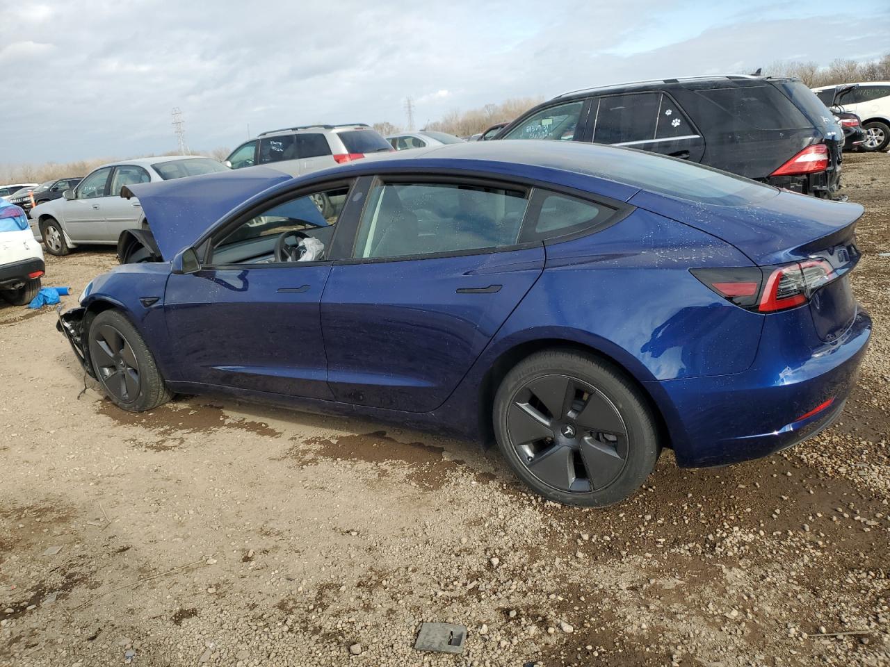 VIN 5YJ3E1EB4PF591508 2023 TESLA MODEL 3 no.2