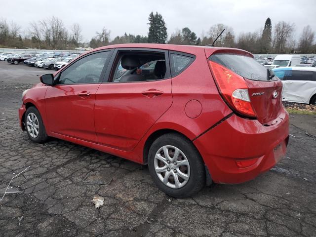  HYUNDAI ACCENT 2012 Red