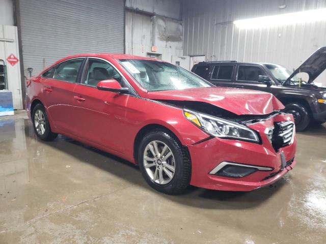  HYUNDAI SONATA 2017 Red