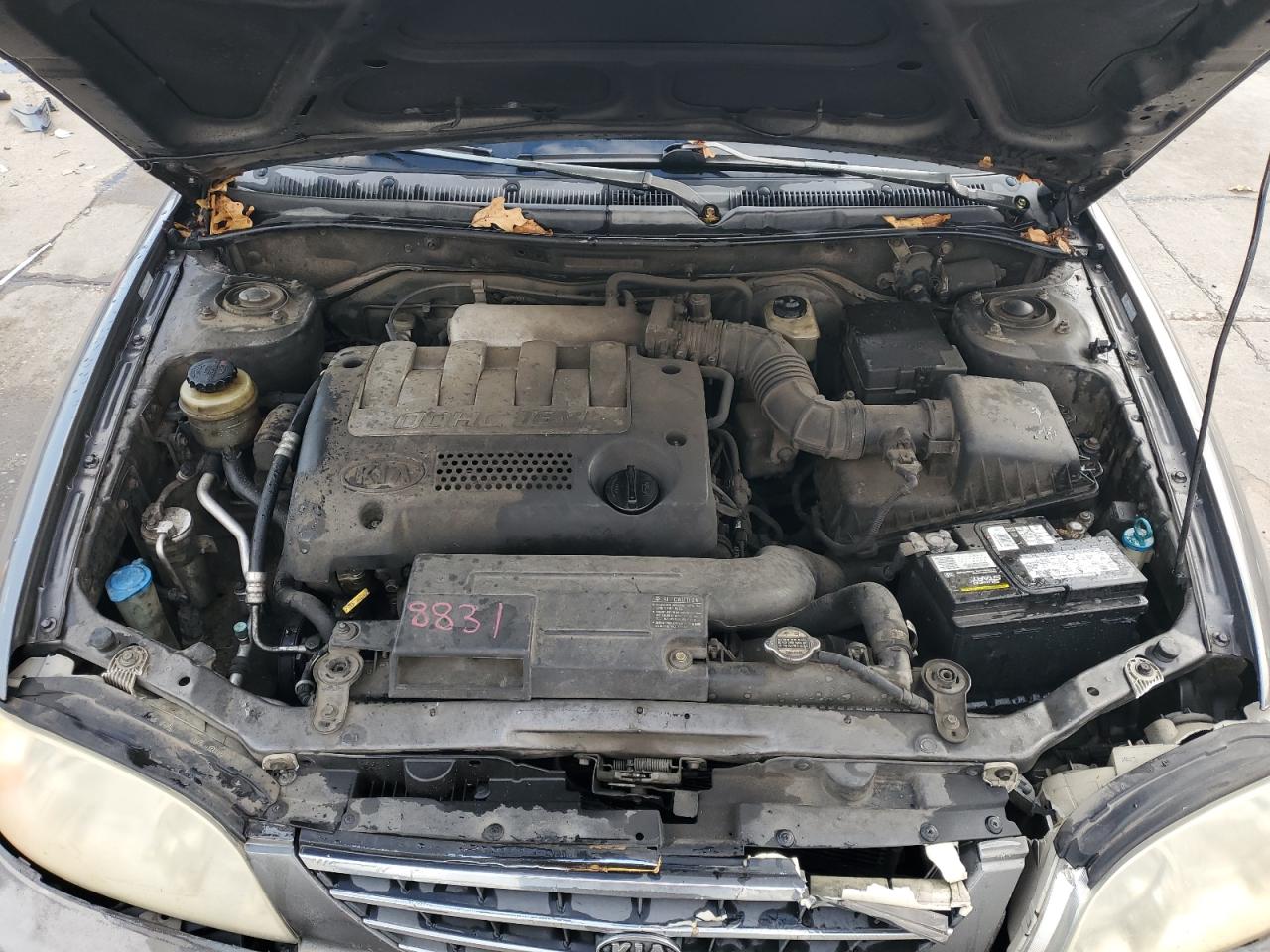 2003 Kia Spectra Base VIN: KNAFB121835264507 Lot: 63814705