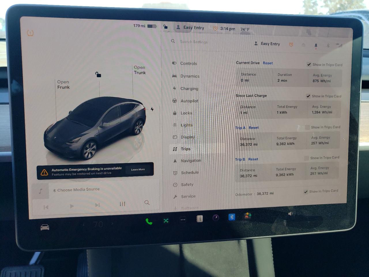 VIN 7SAYGDEE0PA054372 2023 TESLA MODEL Y no.9