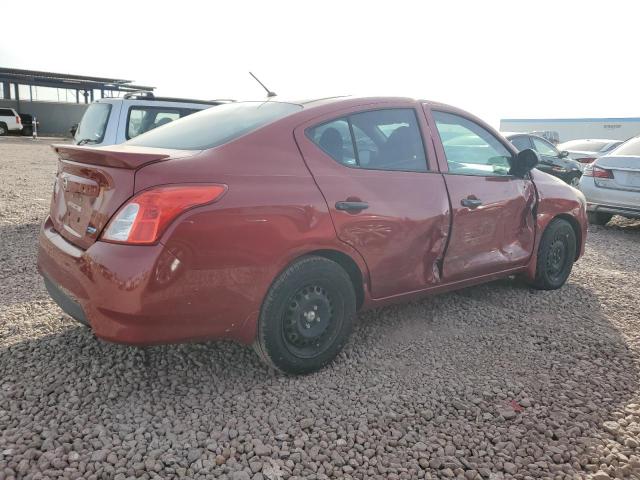 Sedans NISSAN VERSA 2015 Red