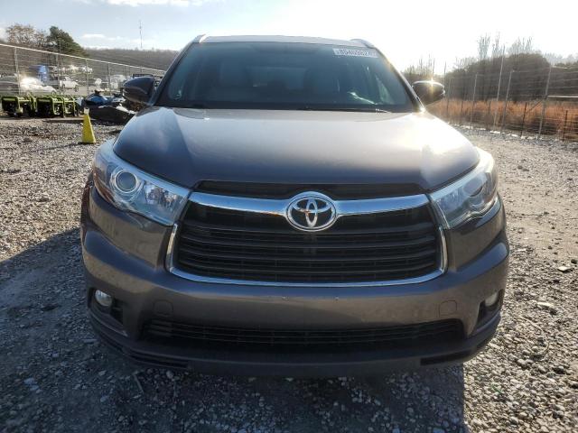  TOYOTA HIGHLANDER 2016 Серый