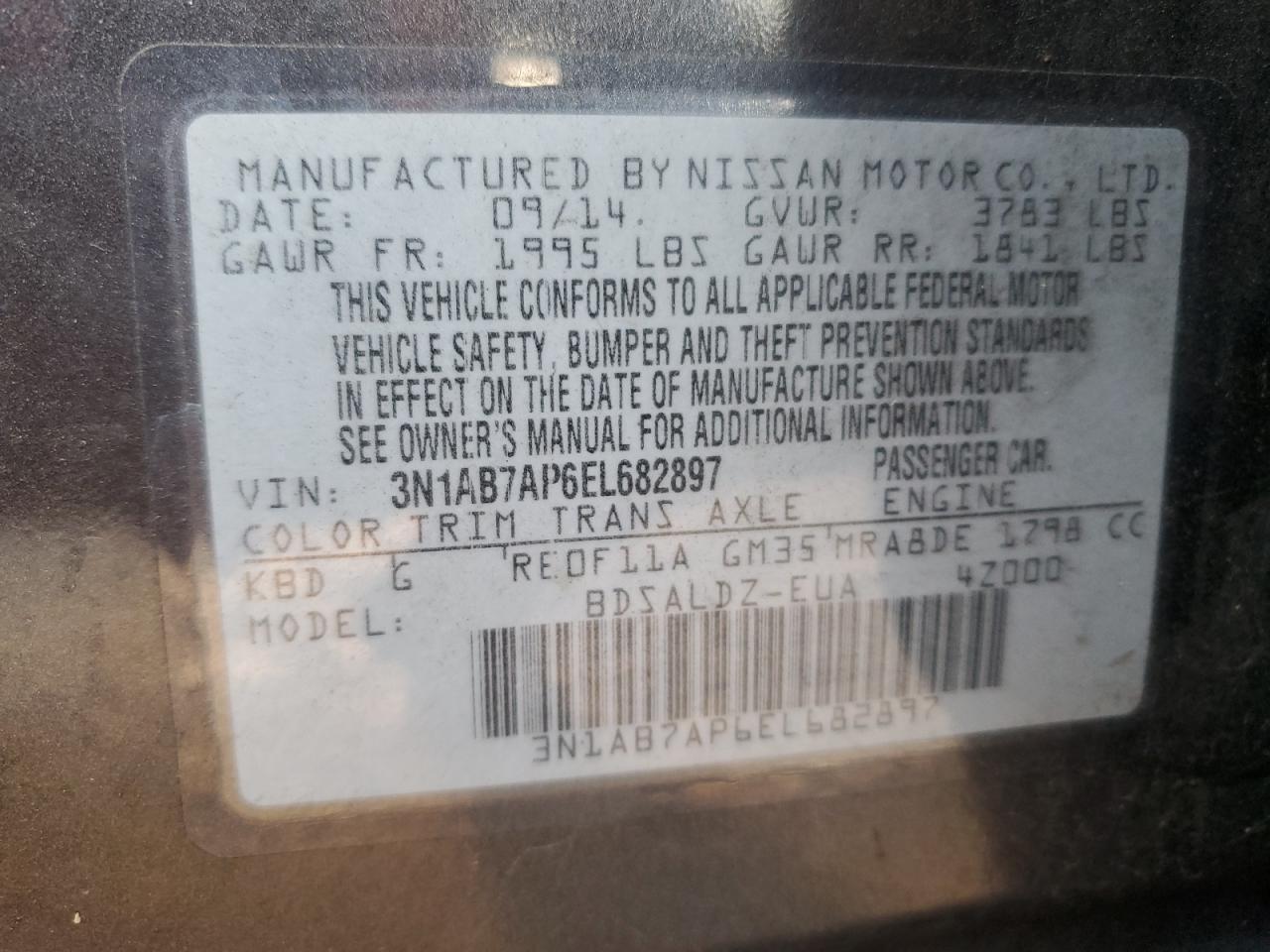 2014 Nissan Sentra - Image 12