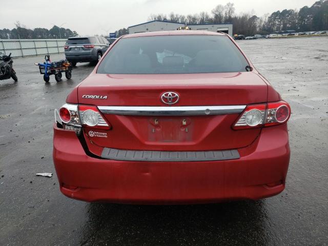  TOYOTA COROLLA 2012 Czerwony