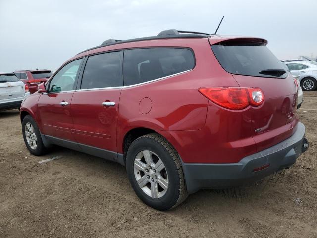  CHEVROLET TRAVERSE 2012 Czerwony