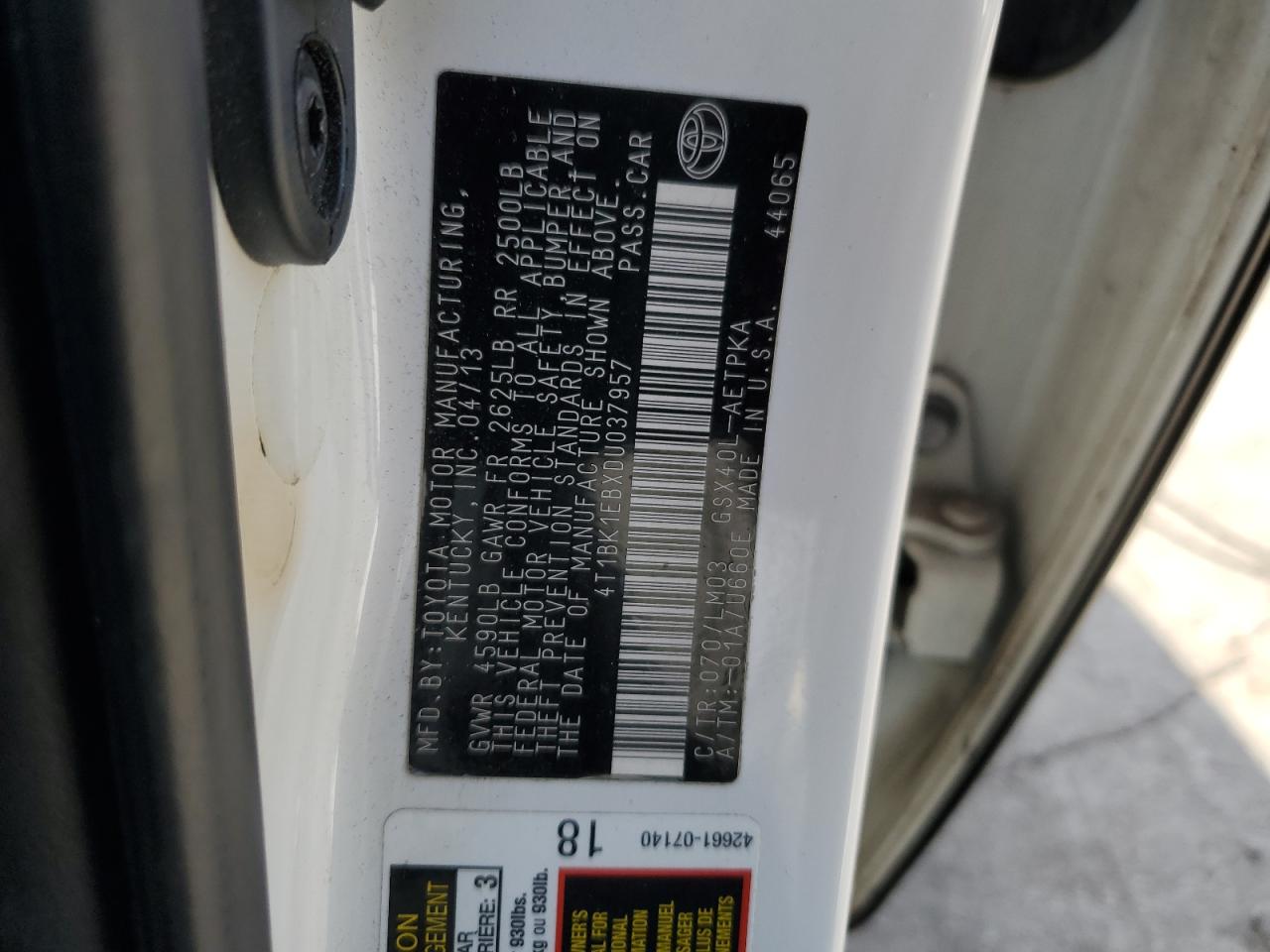 2013 Toyota Avalon - Image 12