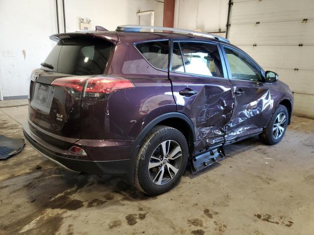  TOYOTA RAV4 2018 Бургунді