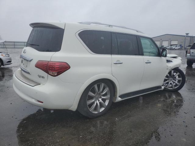  INFINITI QX80 2014 Белы