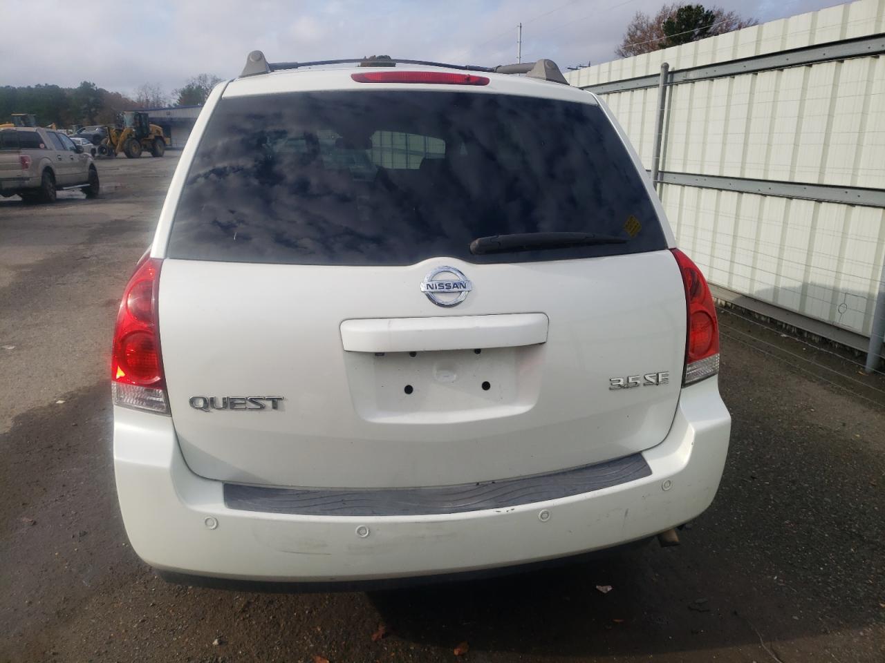 2006 Nissan Quest S VIN: 5N1BV28UX6N126094 Lot: 84934494