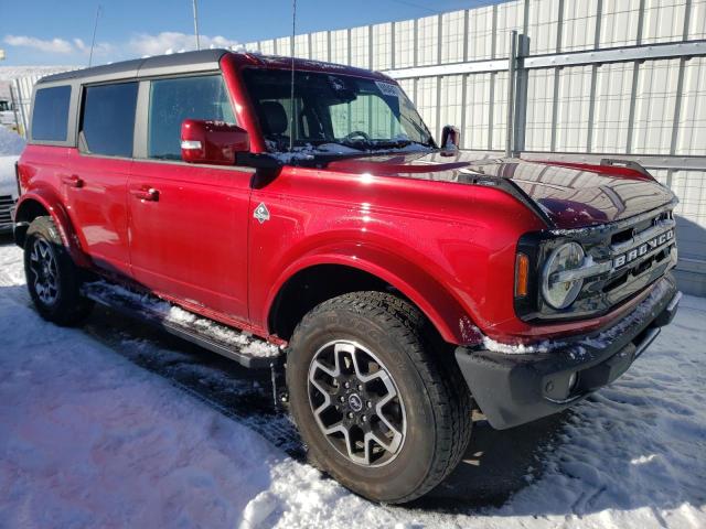  FORD BRONCO 2021 Красный