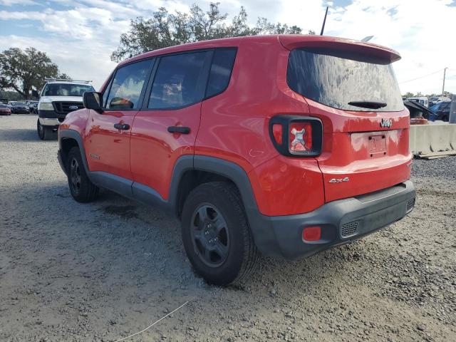  JEEP RENEGADE 2017 Czerwony