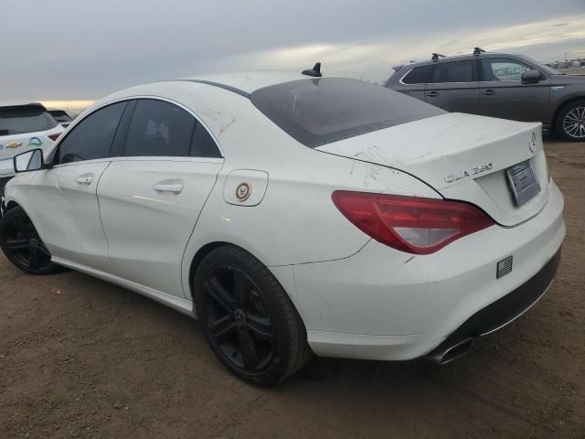 Sedans MERCEDES-BENZ CLA-CLASS 2016 White