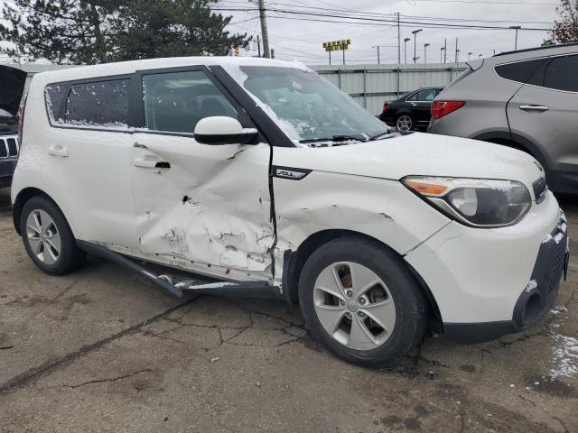  KIA SOUL 2016 Білий