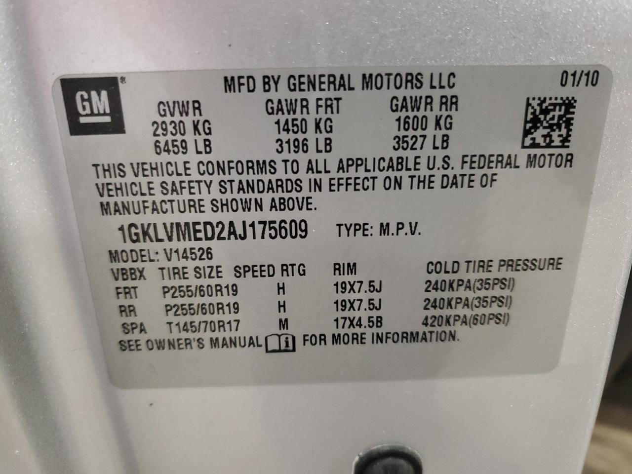 2012 GMC Acadia - Image 14