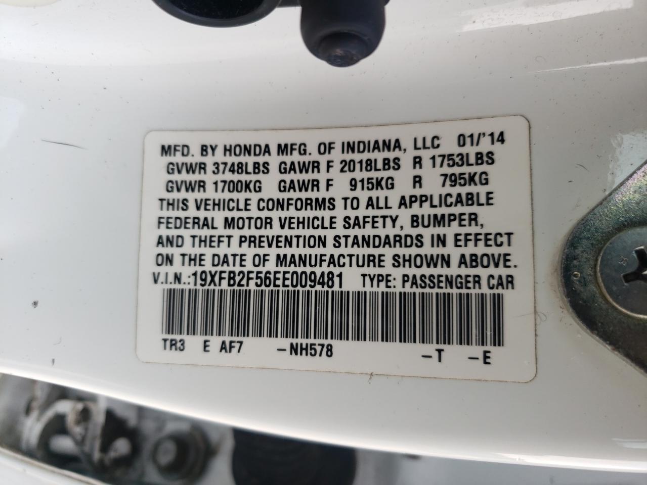 2014 Honda Civic - Image 12