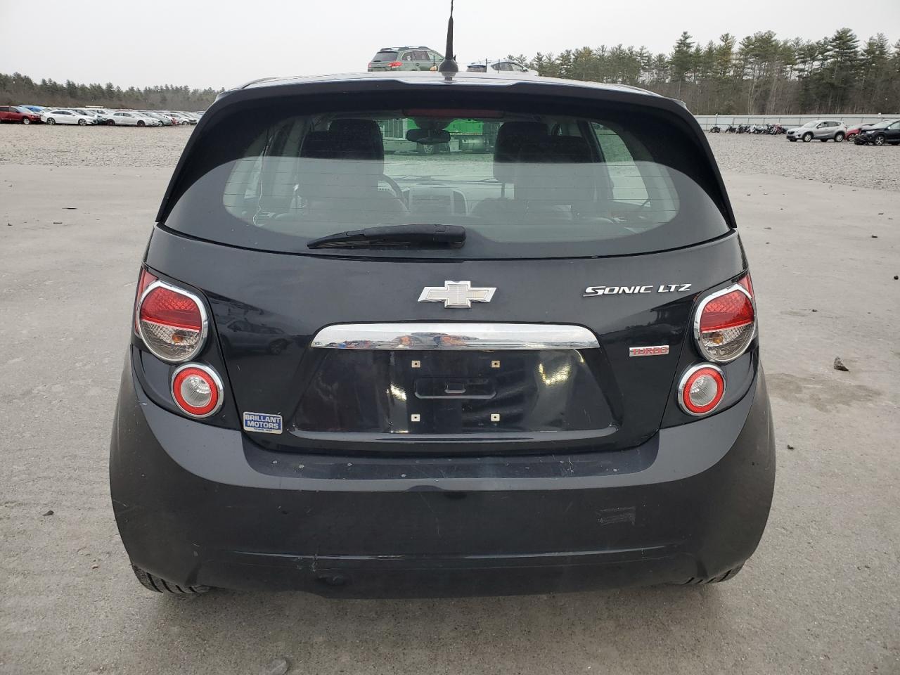 VIN 1G1JE6SB6D4255704 2013 CHEVROLET SONIC no.6