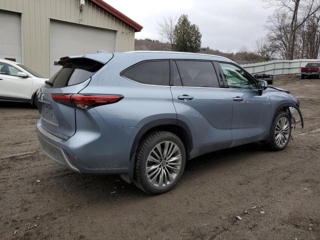  TOYOTA HIGHLANDER 2022 Granatowy