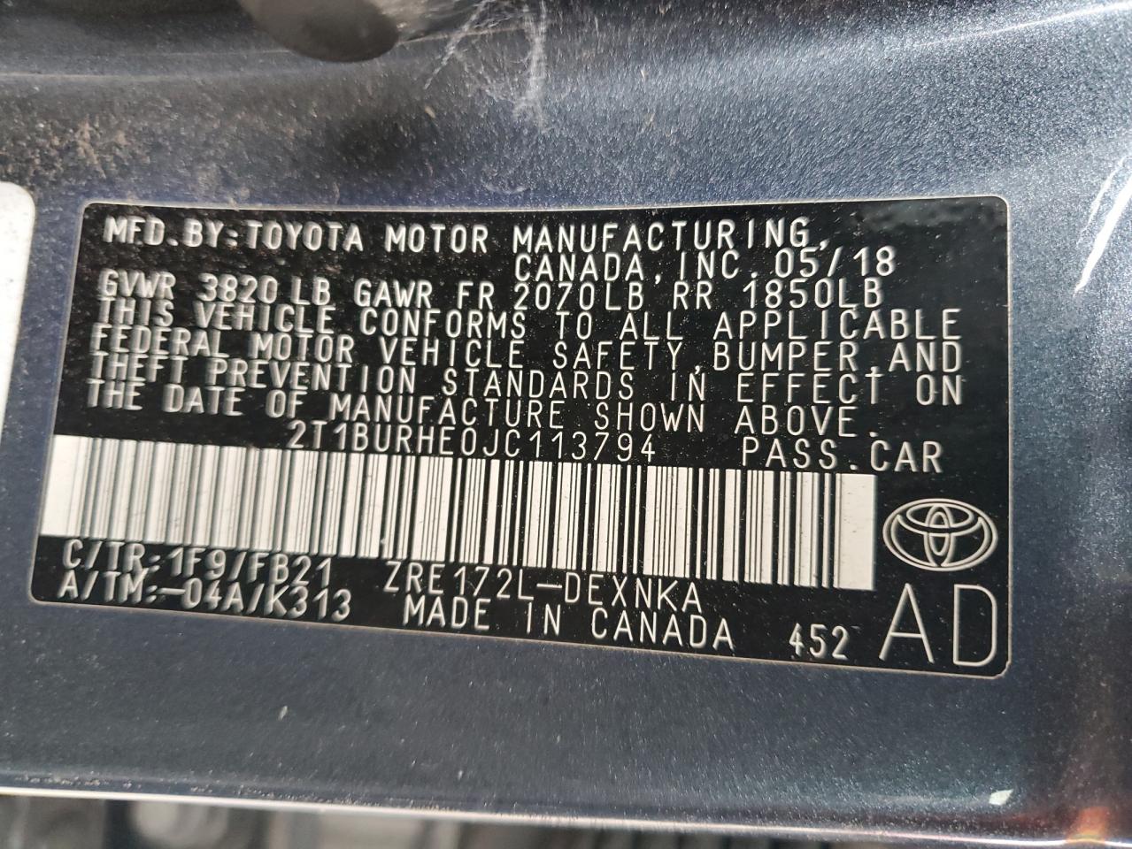 2018 Toyota Corolla - Image 12