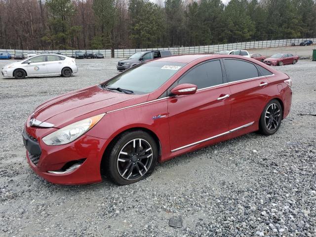  HYUNDAI SONATA 2013 Czerwony