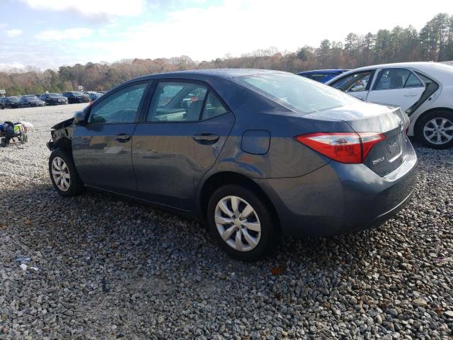  TOYOTA COROLLA 2015 Blue