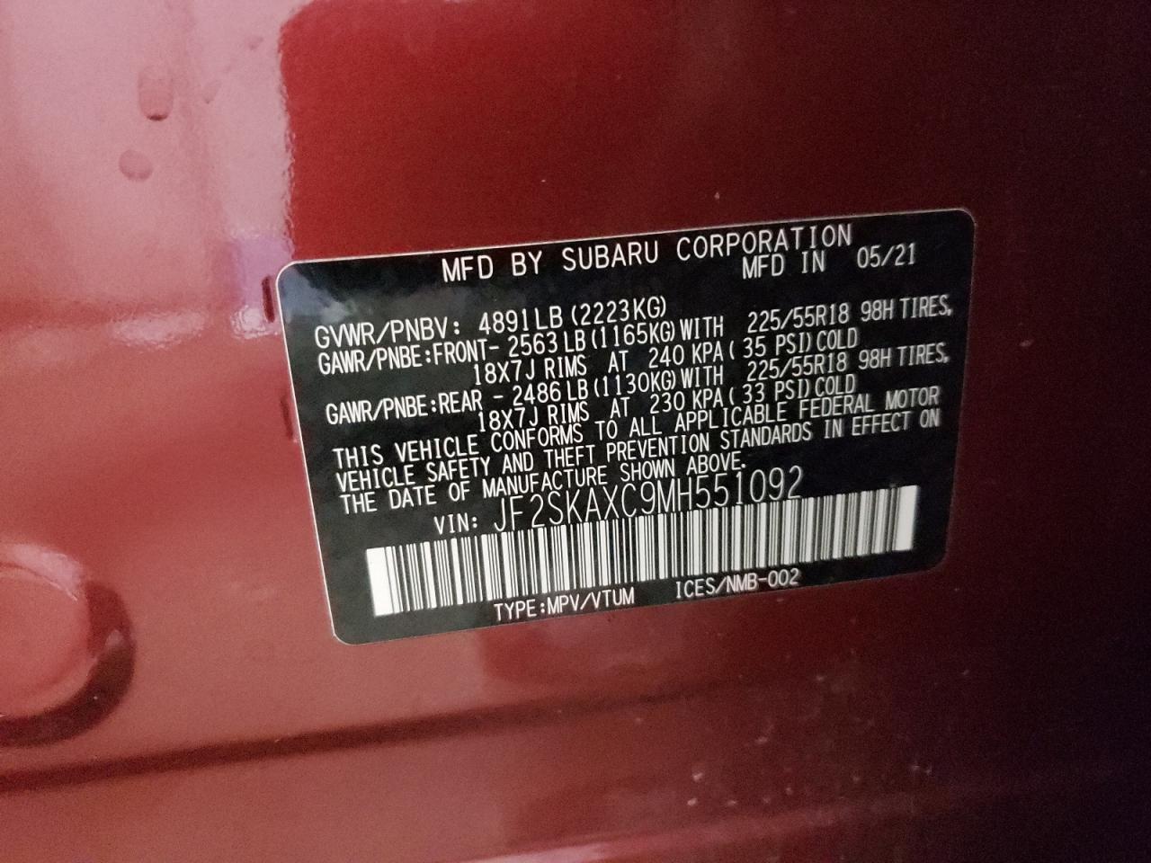 2021 Subaru Forester - Image 14