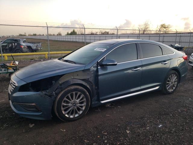  HYUNDAI SONATA 2015 Turquoise