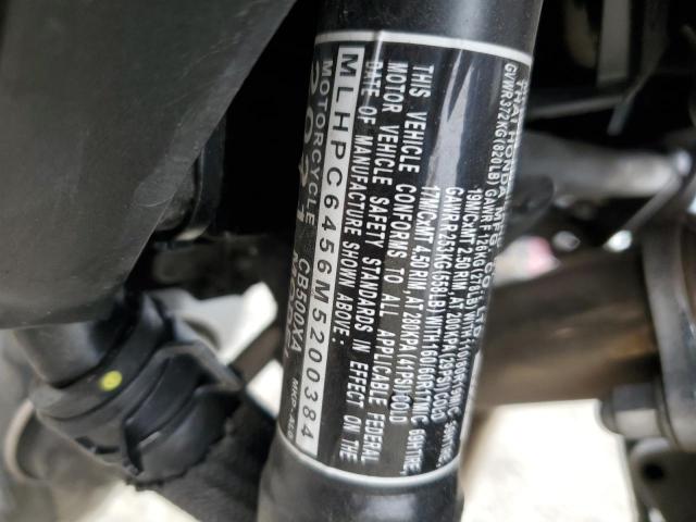2021 HONDA CB500 XA