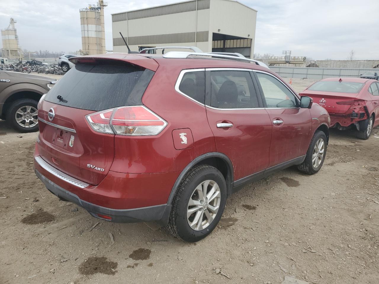 VIN KNMAT2MV6GP709532 2016 NISSAN ROGUE no.3