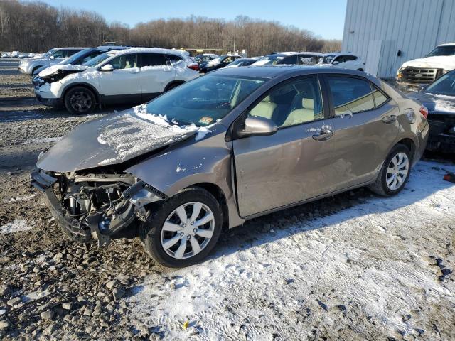  TOYOTA COROLLA 2015 tan