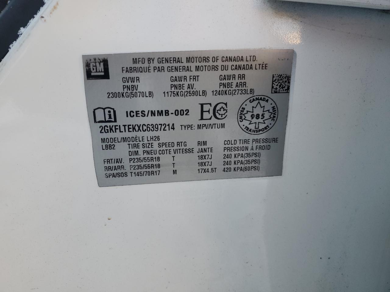 2012 GMC Terrain - Image 14