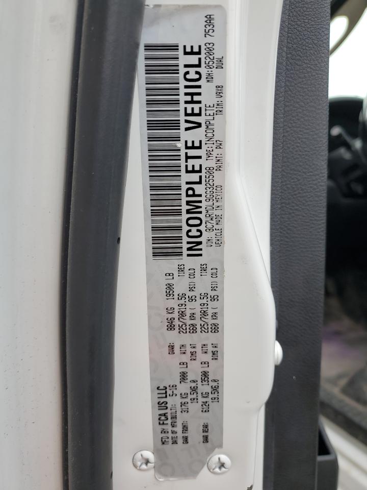 VIN 3C7WRMDL9GG325508 2016 RAM All Models no.12