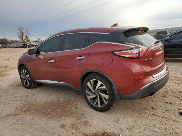  NISSAN MURANO 2018 Бордовий