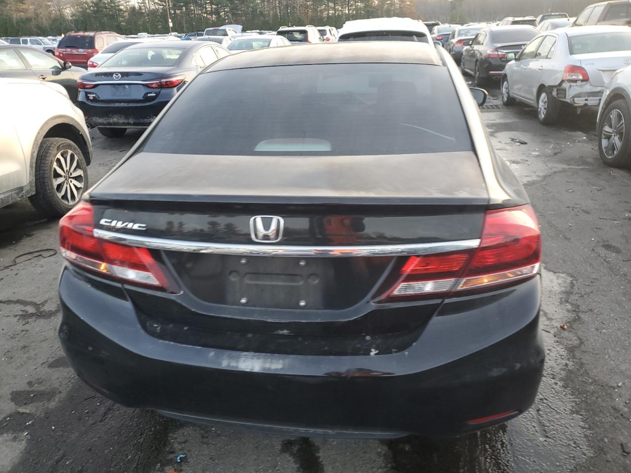 VIN 2HGFB2F57EH527704 2014 HONDA CIVIC no.6