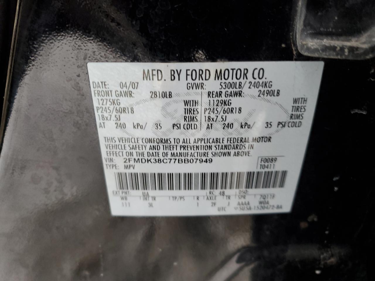 2007 Ford Edge - Image 14
