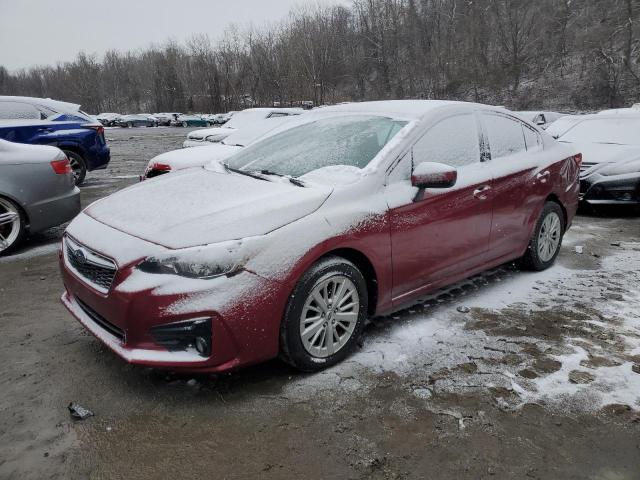  SUBARU IMPREZA 2018 Red