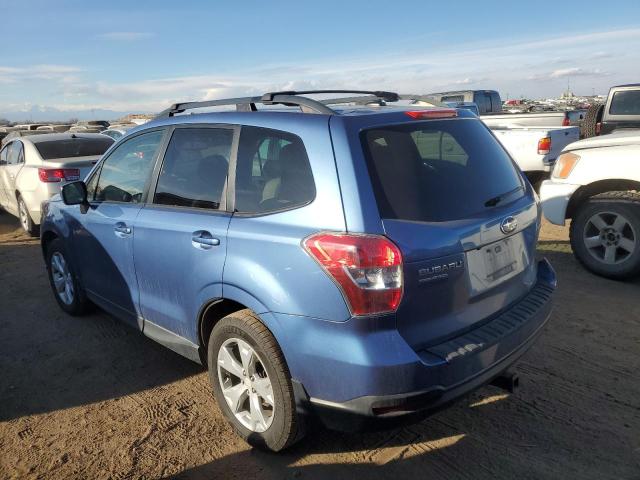  SUBARU FORESTER 2015 Синий