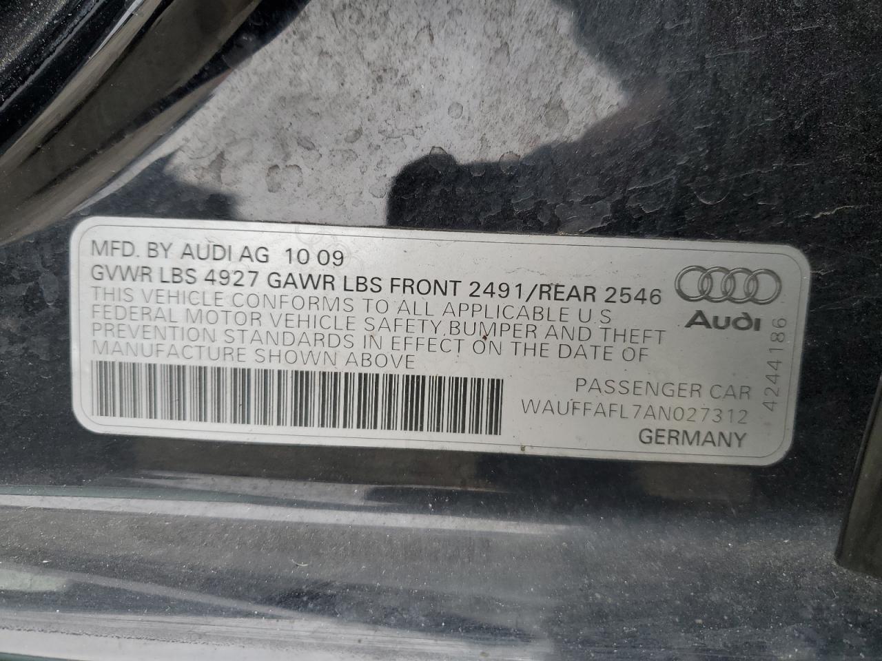 2010 Audi A4 - Image 12