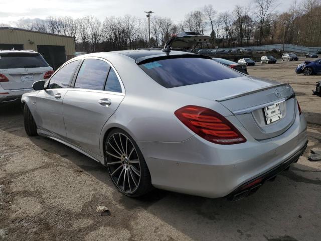 Седаны MERCEDES-BENZ S-CLASS 2015 Серебристый