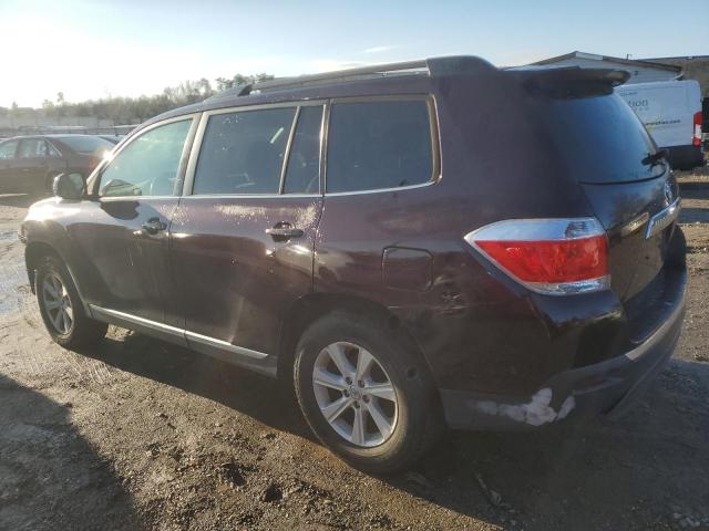  TOYOTA HIGHLANDER 2013 Burgundy