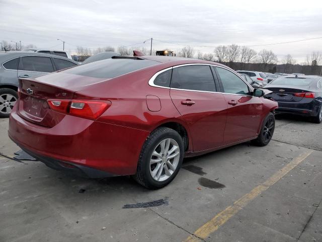  CHEVROLET MALIBU 2017 Czerwony