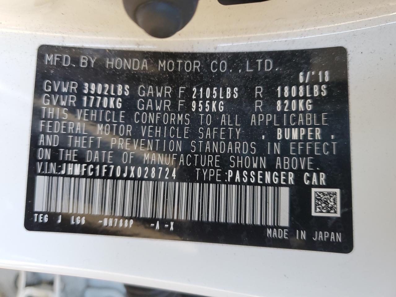 2018 Honda Civic - Image 14