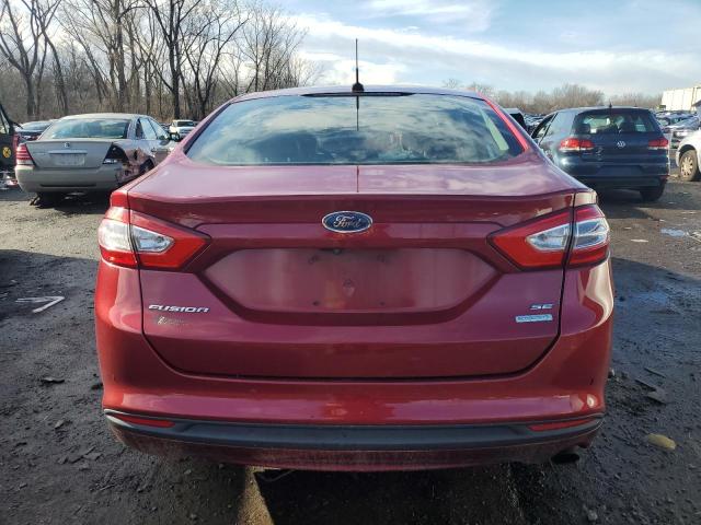  FORD FUSION 2016 Czerwony