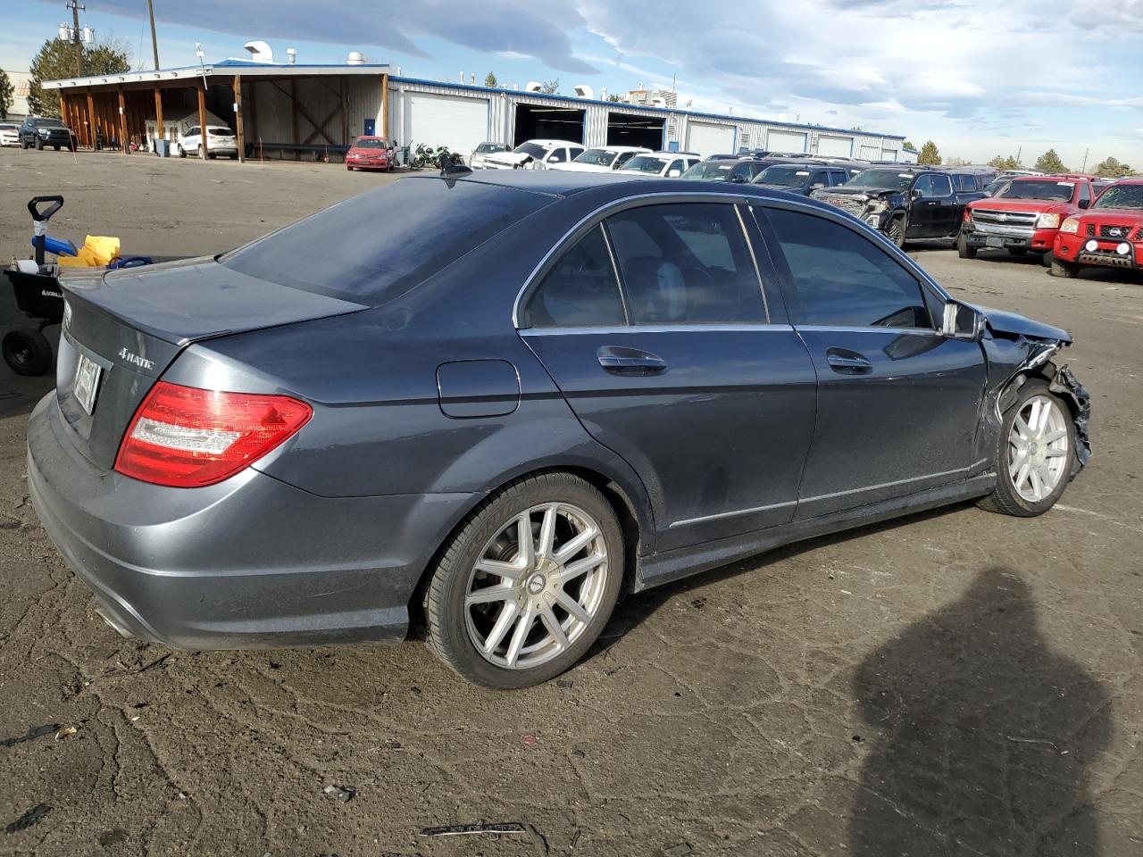 VIN WDDGF8AB9DA839985 2013 MERCEDES-BENZ C-CLASS no.3