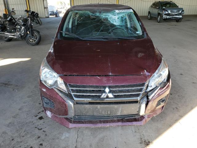  MITSUBISHI MIRAGE 2021 Burgundy