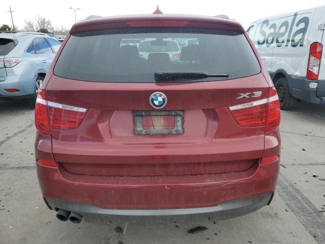  BMW X3 2013 Червоний