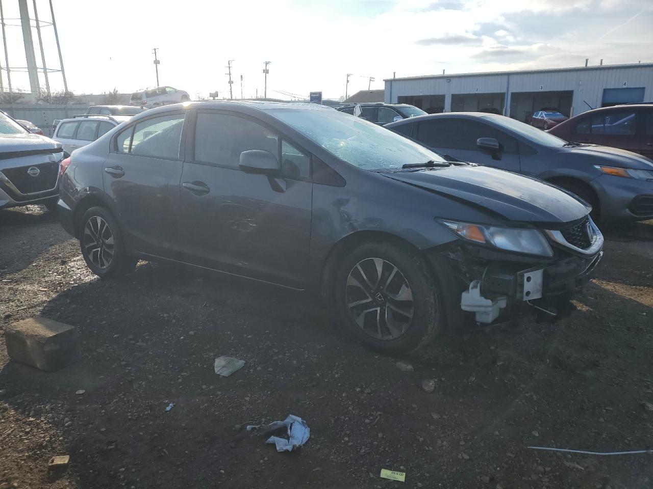 VIN 19XFB2F89DE073619 2013 HONDA CIVIC no.4