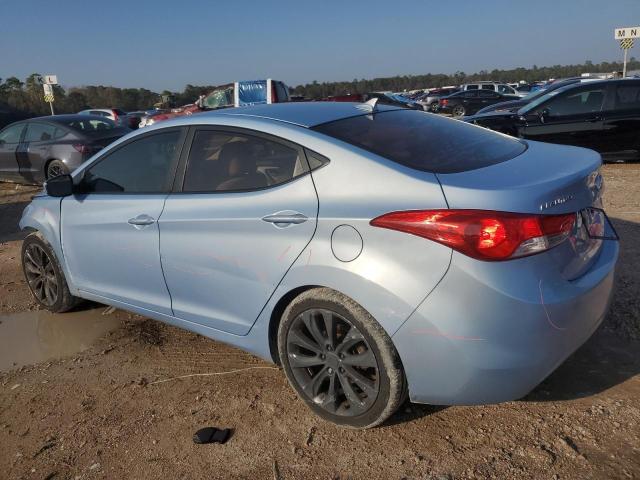  HYUNDAI ELANTRA 2012 Синий