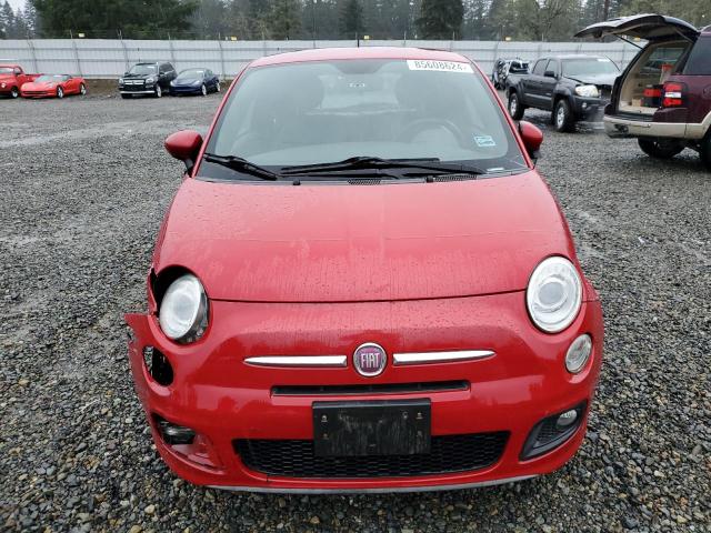  FIAT 500 2012 Czerwony